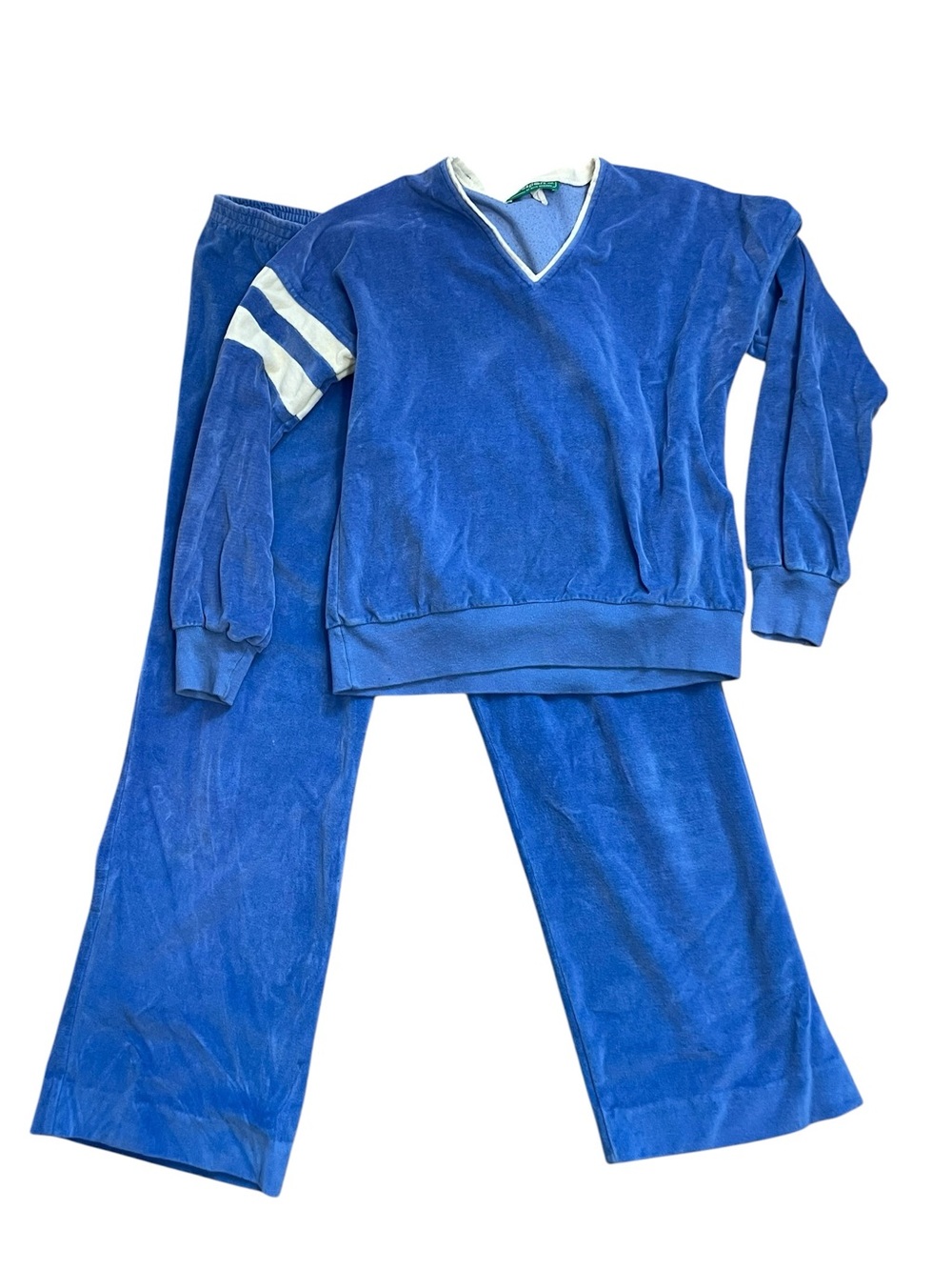 Vintage Ultrasport Velour Tracksuit Set SM Ruth Scharf Blue